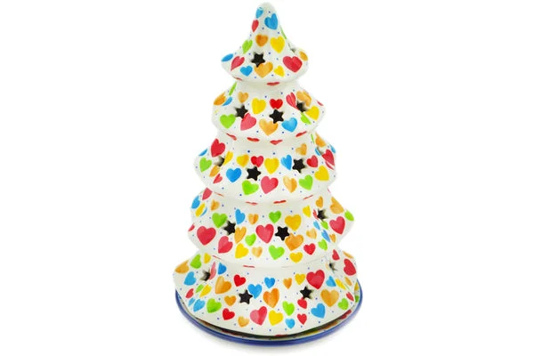 10" Christmas Tree Candle Holder - In Love With Love