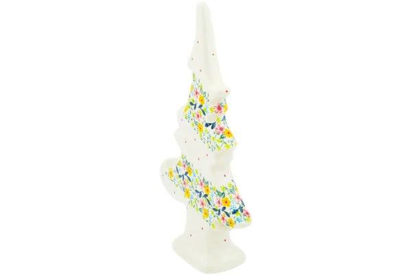 12" Christmas Tree Figurine - Wildflower Plait