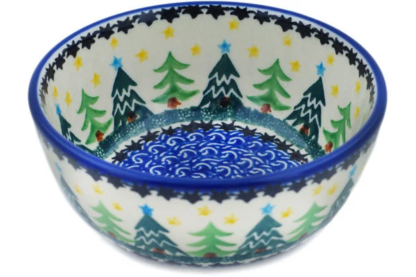 5" Dessert Bowl - Christmas Evergreen