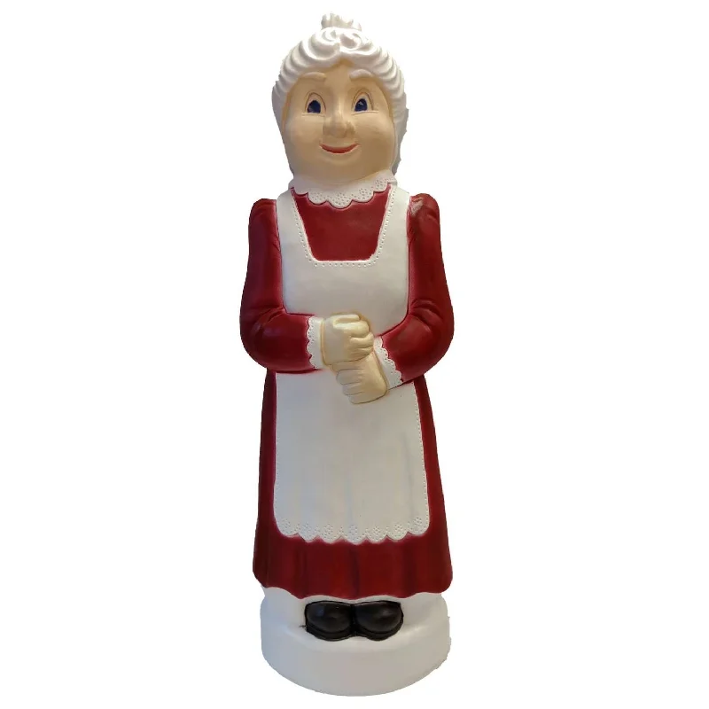 40" Mrs. Claus Blow Mold Christmas Decoration