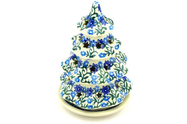 6" Christmas Tree Candle Holder - Blissful Beauty