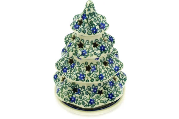 6" Christmas Tree Candle Holder - Lobelia Vines