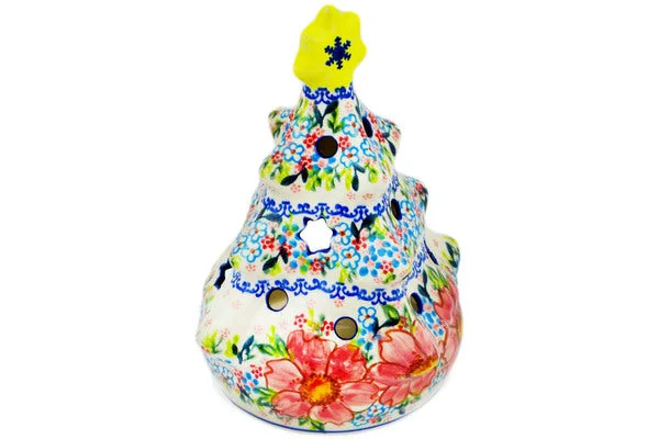 8" Christmas Tree Candle Holder - Aster