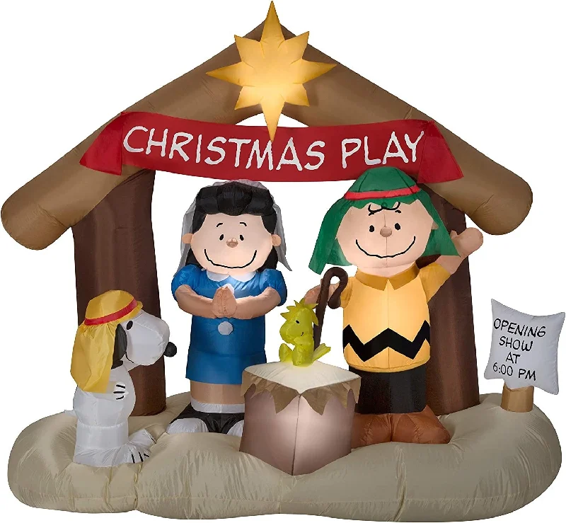 Airblown® Peanuts Nativity Scene Inflatable