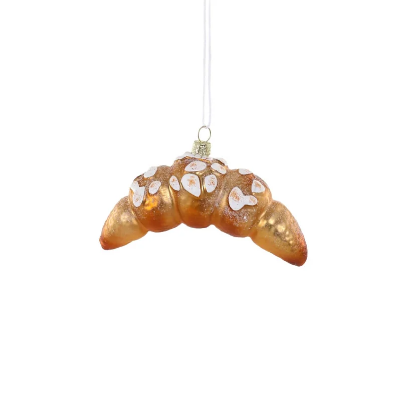 Almond Croissant Bauble Tree Decoration