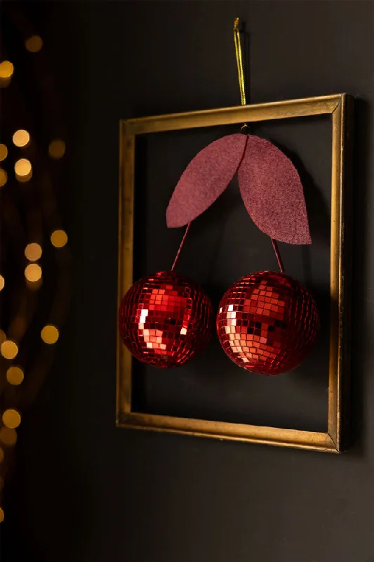 Disco Cherries Christmas Tree Decoration