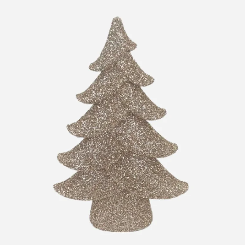 Gold Glitter Decorative Tree