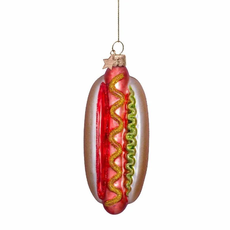 Hot Dog Bauble Tree Decoration