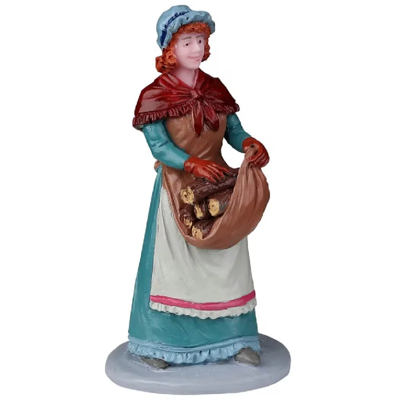 Lemax Caddington Village Figurine: Wood for the Fire #22114