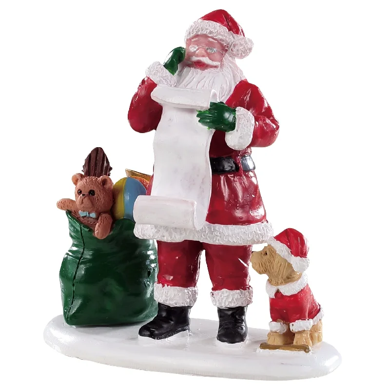 Lemax Santa's Wonderland Figurine: Naughty or Nice Santa #92760