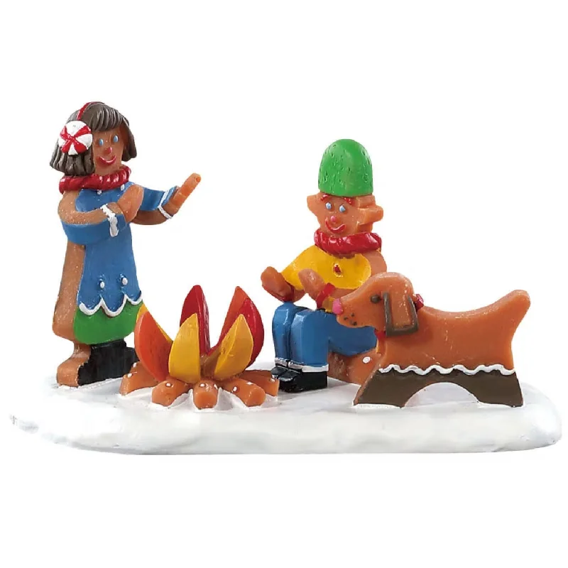 Lemax Sugar N Spice Figurine: Campfire Cookies #82592