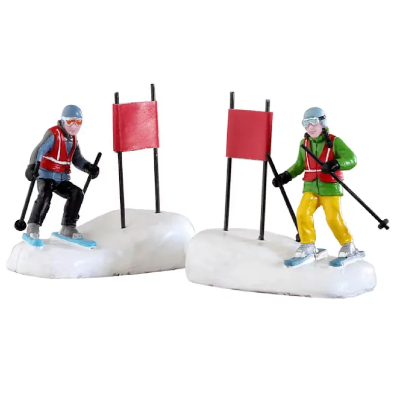 Lemax Vail Village Figurines: Slalom Stars #22130