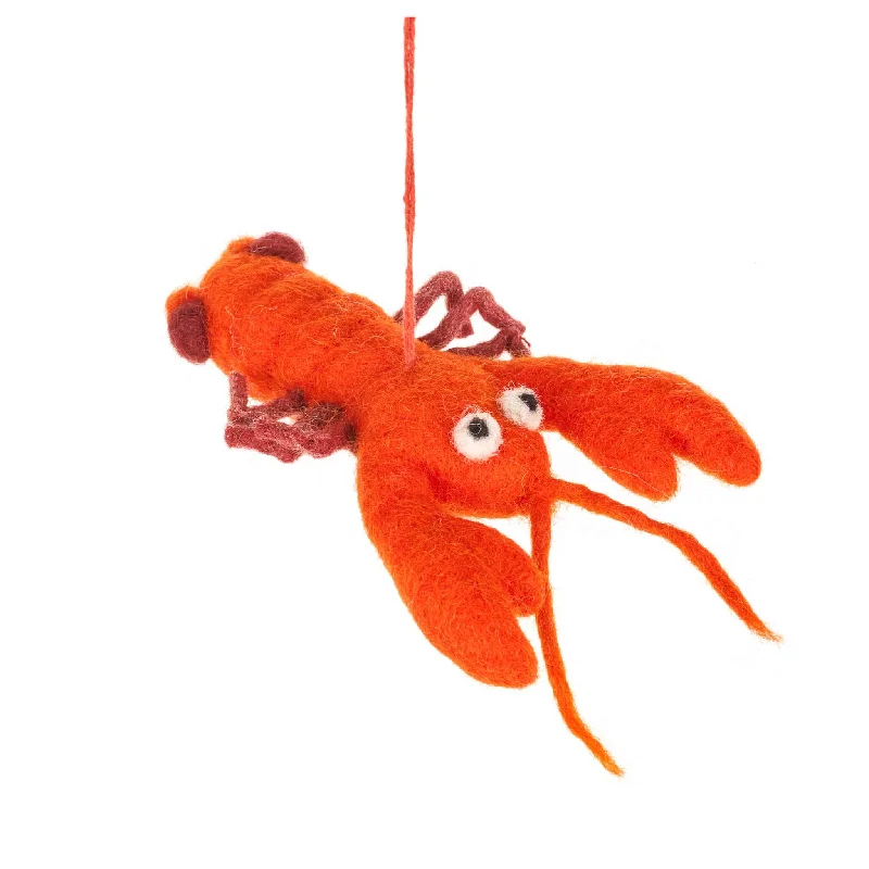 Lobster Felt Tree Decoration