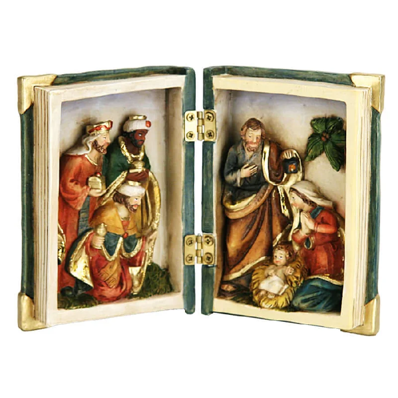 NATIVITY SCENE - CHRISTMAS NATIVITY - RESIN