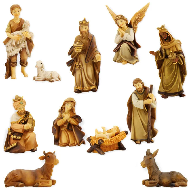 NATIVITY FIGURES - CHRISTMAS NATIVITY - RESIN