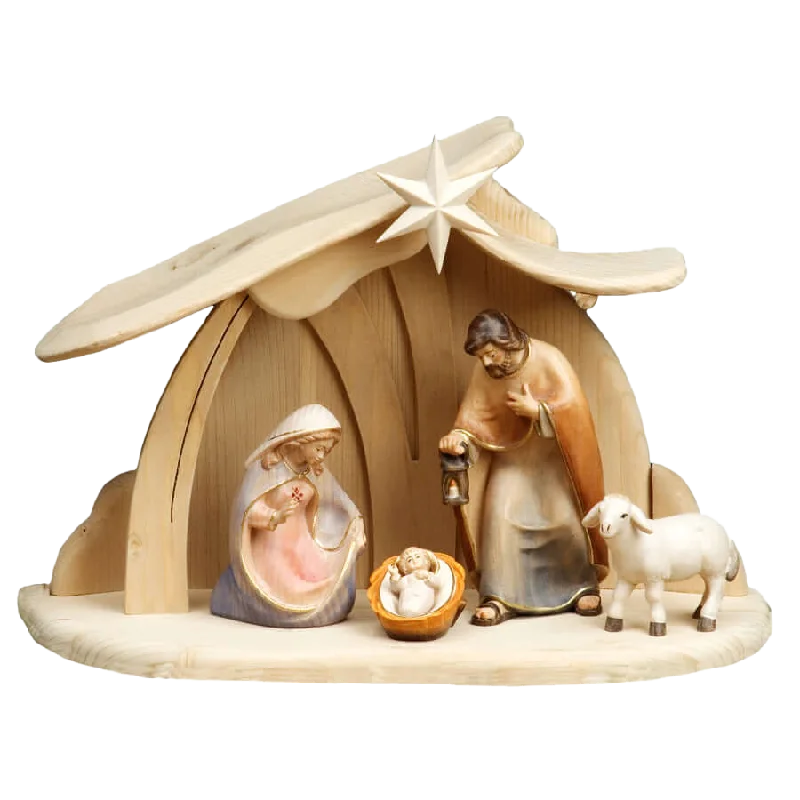 NATIVITY SCENE - CHRISTMAS NATIVITY - WOOD