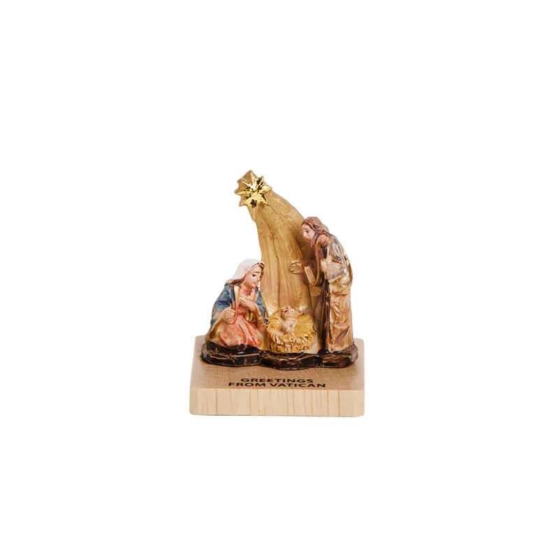 NATIVITY SCENE - CHRISTMAS NATIVITY - RESIN