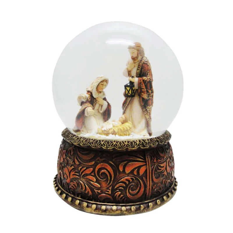 NATIVITY - SNOW GLOBE - CHRISTMAS