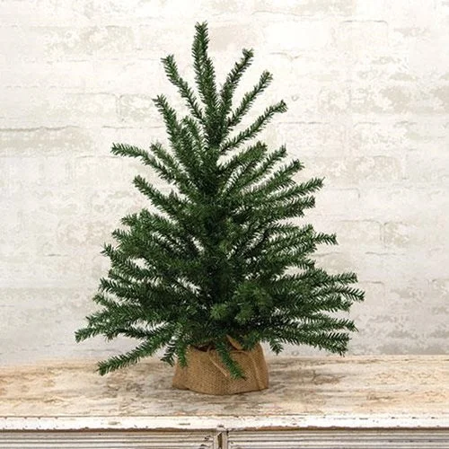 Pine Tree w Burlap Base 2ft