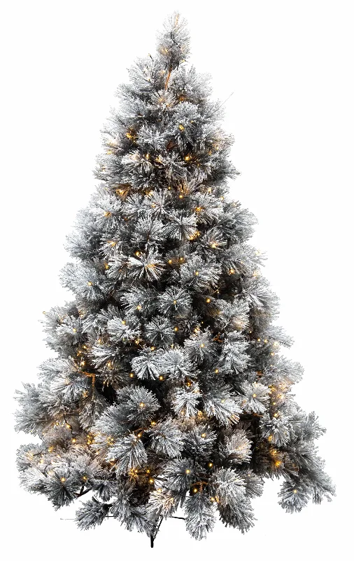 Pre-Lit Snowy Mountain Tree 7ft (2.1m)