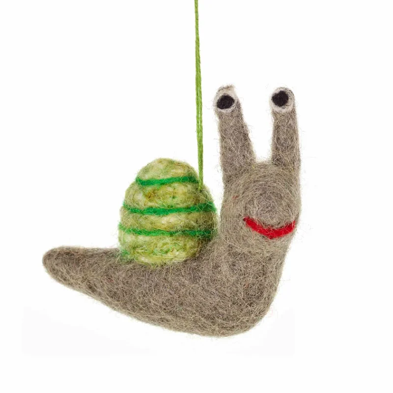 Snail Felt Tree Decoration