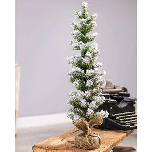 Snow Tipped Pine Tree, 24"