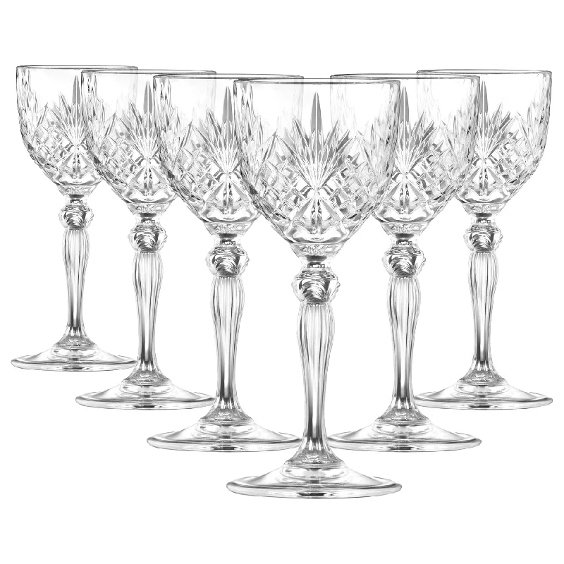 140ml Melodia Nick & Nora Glasses - Pack of 6 - By RCR Crystal