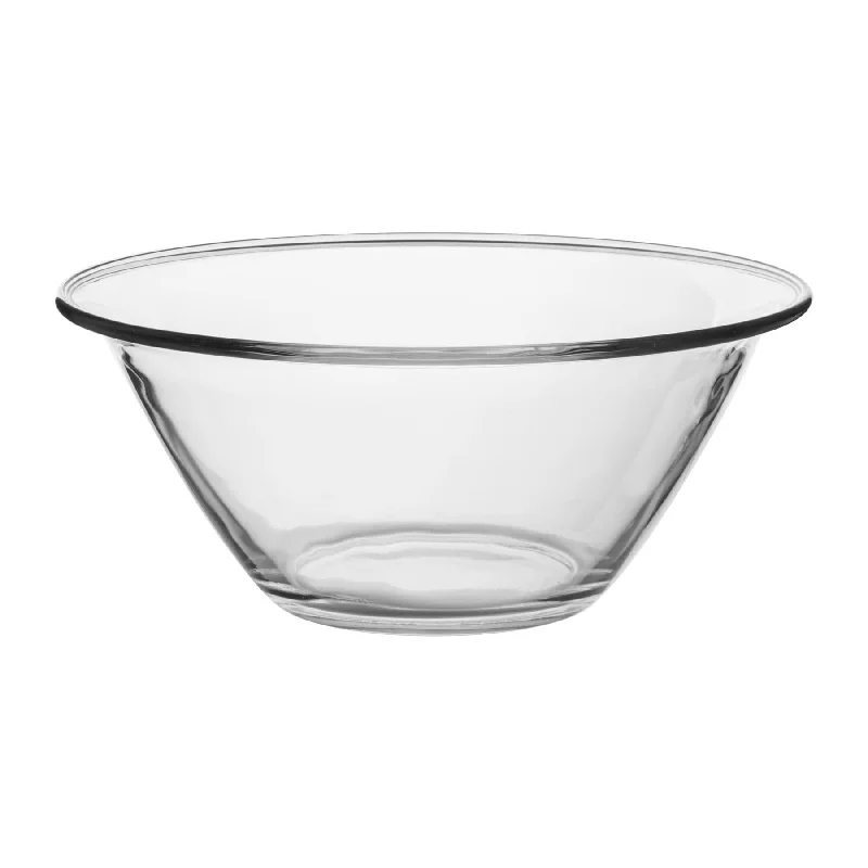 2.5L Clear Mr Chef Glass Nesting Mixing Bowl - By Bormioli Rocco