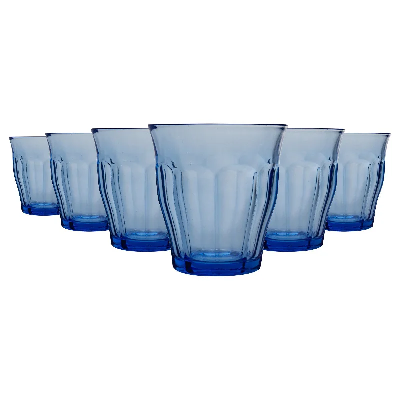 200ml Picardie Tumbler Glasses - Pack of Six - By Duralex