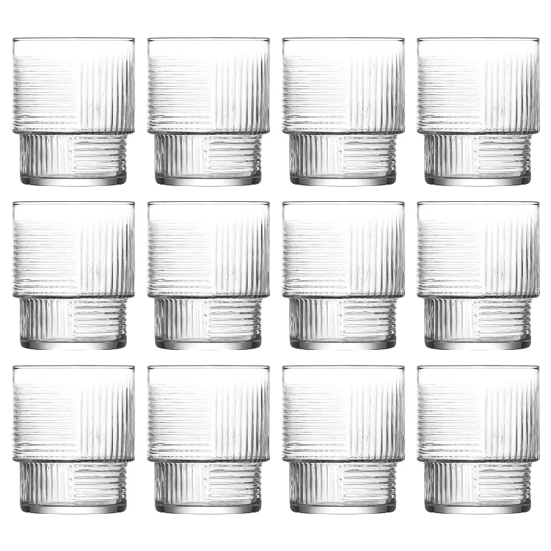 230ml Helen Stacking Whisky Glasses - Pack of 12 - By LAV