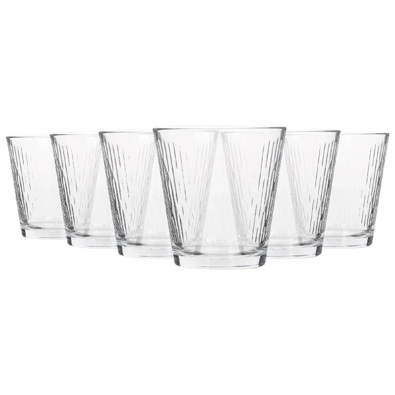 255ml Nora Glass Tumblers - Pack of 6 - By LAV