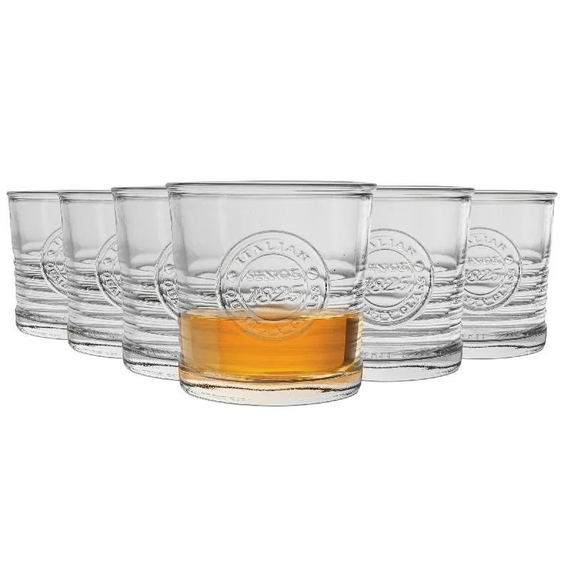 300ml Officina 1825 Double Whisky Glasses - Pack of Six - By Bormioli Rocco