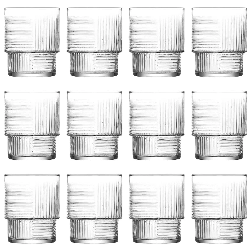 325ml Helen Stacking Whisky Glasses - Pack of 12 - By LAV