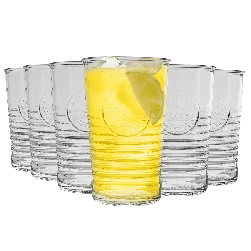 325ml Officina 1825 Highball Glasses - Pack of Six - By Bormioli Rocco