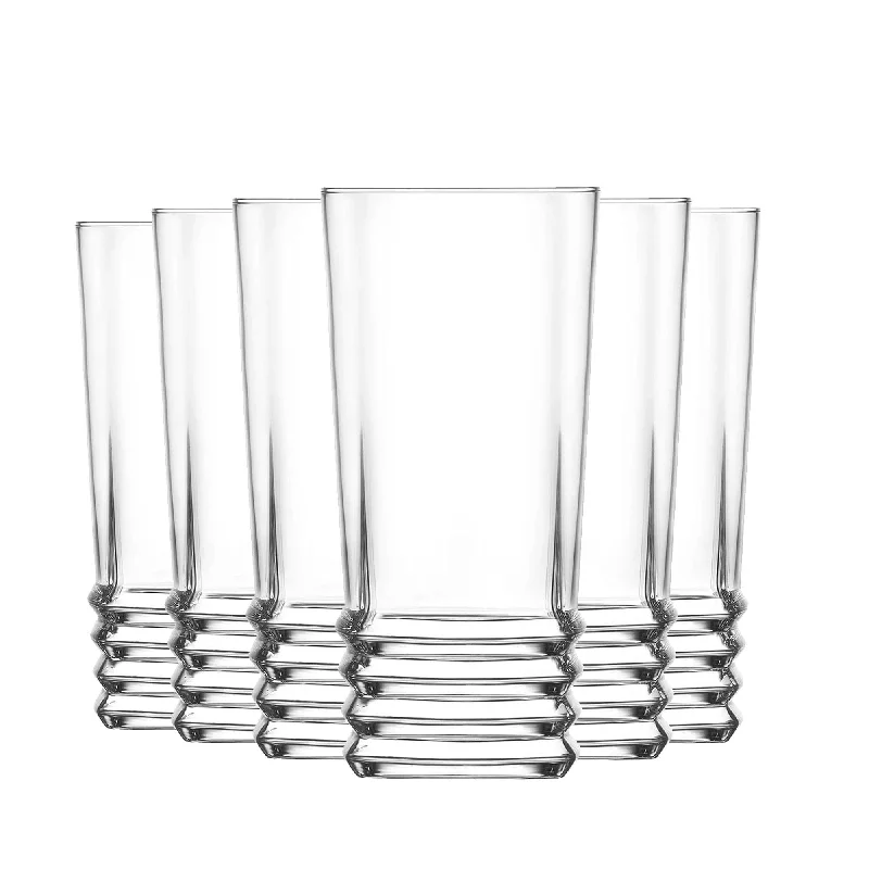 335ml Elegan Highball Glasses - Pack of Six - By LAV