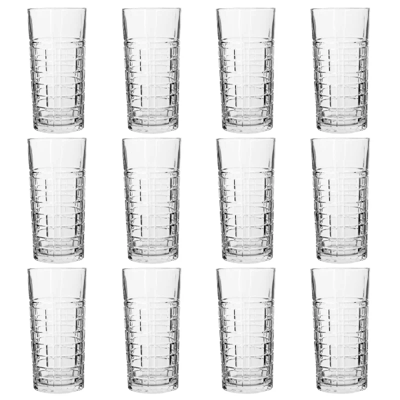 356ml Brit Highball Glasses - Pack of 12  - By LAV