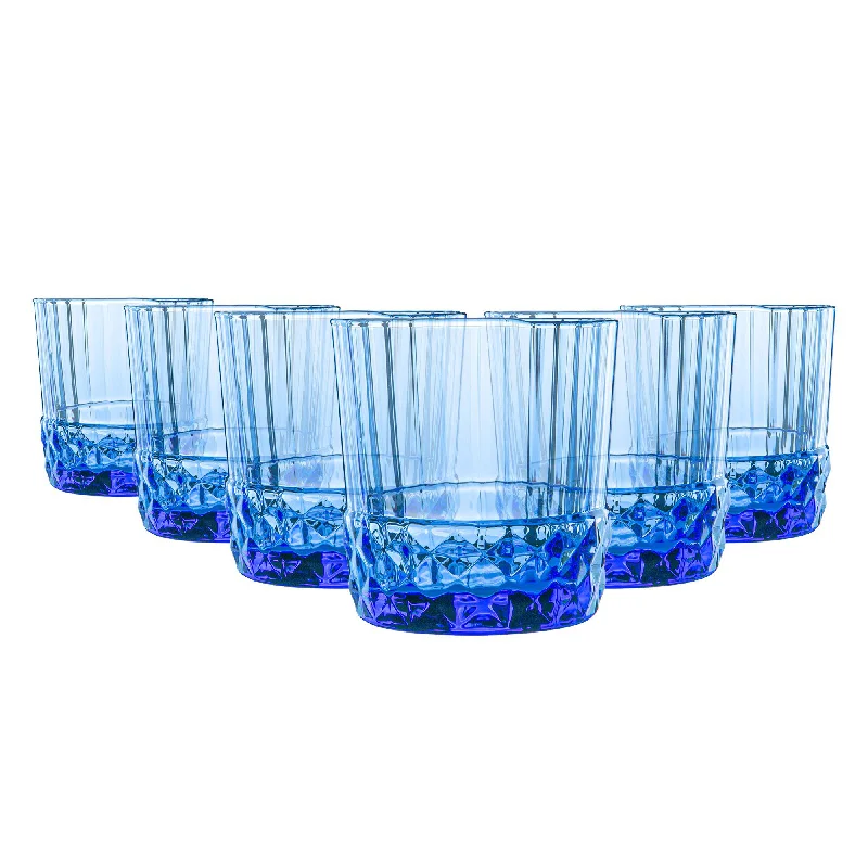 370ml America '20s Tumbler Glasses - Pack of Six - By Bormioli Rocco