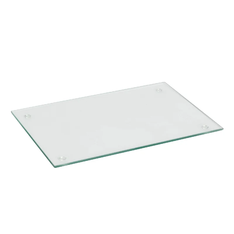 40cm x 30cm Glass Chopping Board - By Harbour Housewares