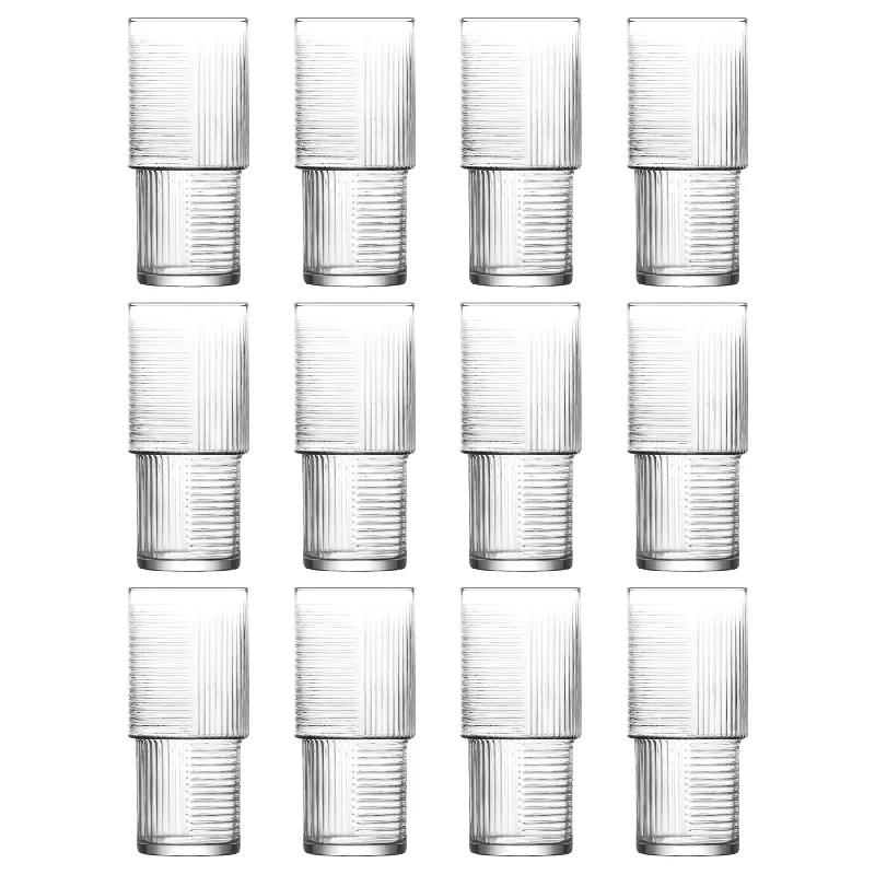 515ml Helen Stacking Highball Glasses - Pack of 12 - By LAV