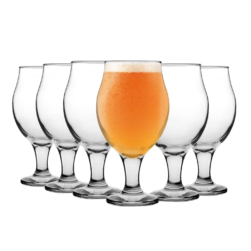 570ml Angelina Tulip Beer Glasses - Pack of 12 - By LAV