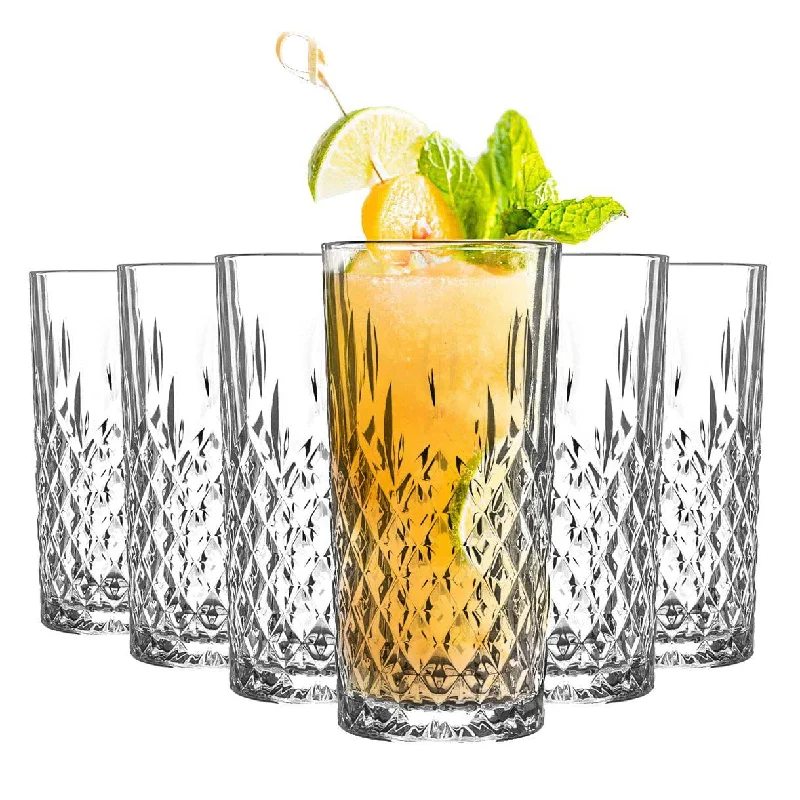 356ml Prysm Highball Glasses - Pack of Six - By Argon Tableware