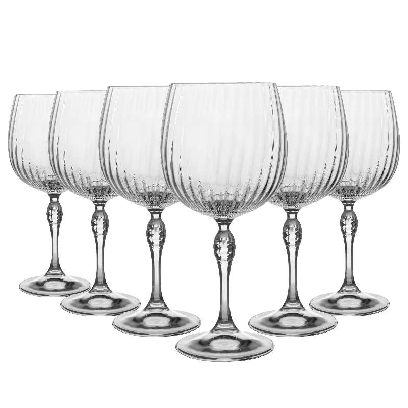 745ml America '20s Gin Glasses - Pack of Six - By Bormioli Rocco