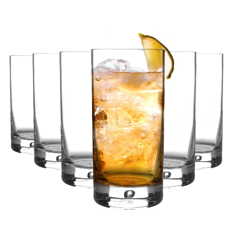 375ml Barglass Highball Glasses - Pack of Six - By Bormioli Rocco