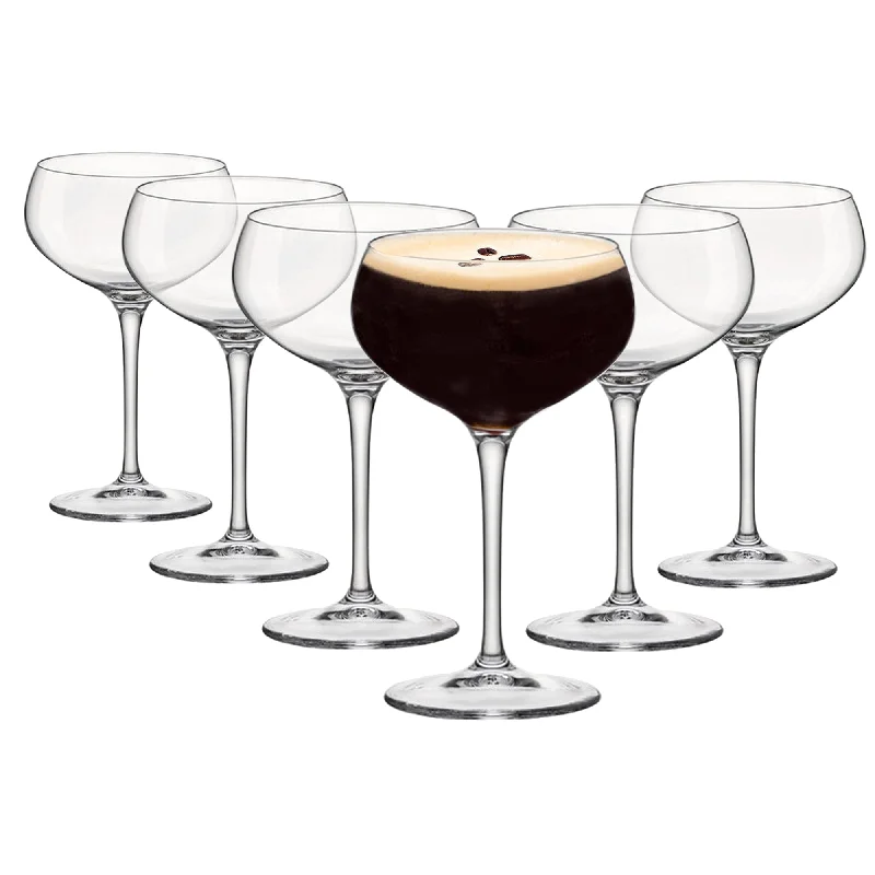 305ml Bartender Espresso Martini Cocktail Glasses - Pack of Six - by Bormioli Rocco