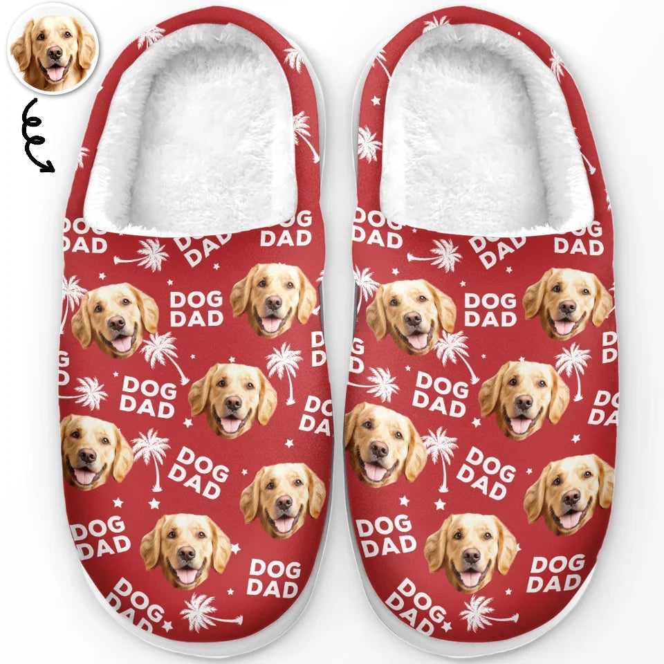 Custom Photo Every Wag Is A Little Burst Of Joy In My Day - Dog & Cat Personalized Custom Fluffy Slippers - Christmas Gift For Pet Owners, Pet Lovers