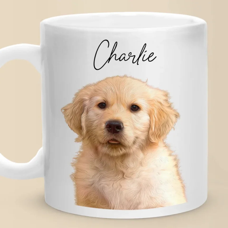 Custom Photo You’re The Best Gift Under The Tree - Dog & Cat Personalized Custom Mug - Christmas Gift For Pet Owners, Pet Lovers