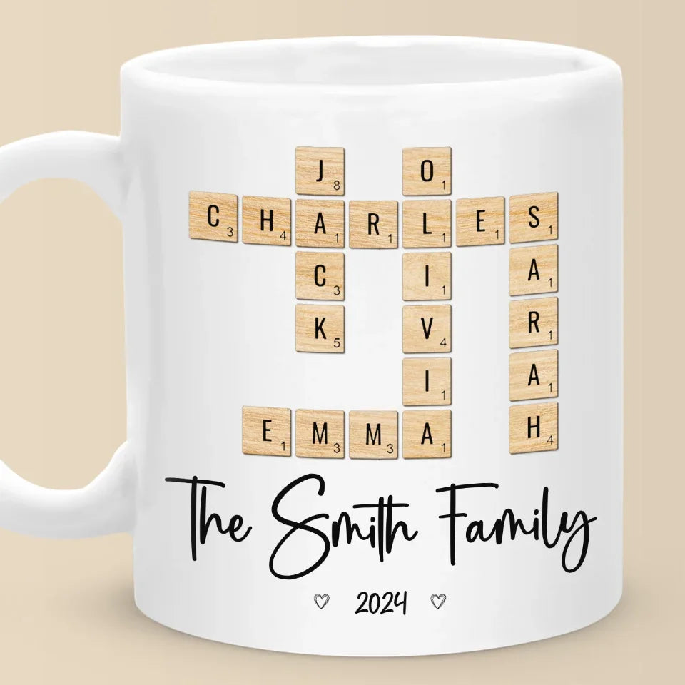 Family Is Where Life Begins And Love Never Ends - Family Personalized Custom Mug - Christmas Gift For Family Members