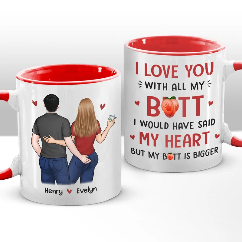 I Wish I Could Have Found You Sooner - Couple Personalized Custom Accent Mug - Christmas Gift For Husband Wife, Anniversary