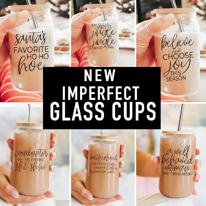 IMPERFECT Glass Cups