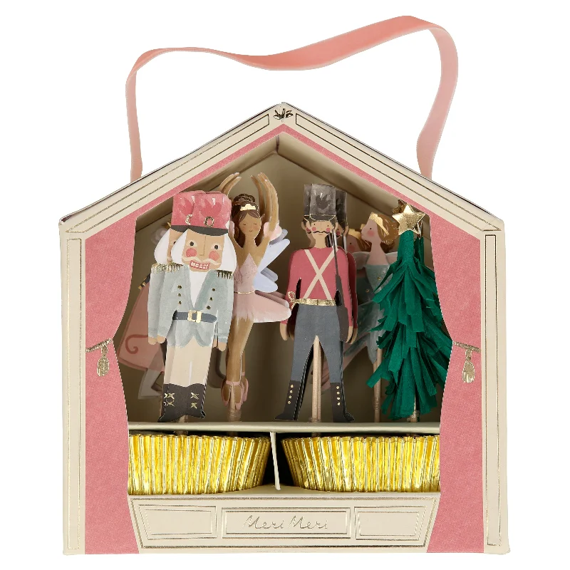 Nutcracker Cupcake Kit (x 24 toppers)